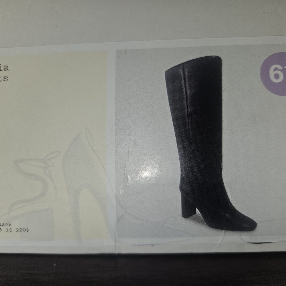 Universal Thread Black Over the Knee Boots